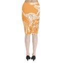 Animals Dinosaur Ancient Times Midi Wrap Pencil Skirt View2