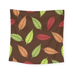 Autumn Leaves Pattern Square Tapestry (Small)