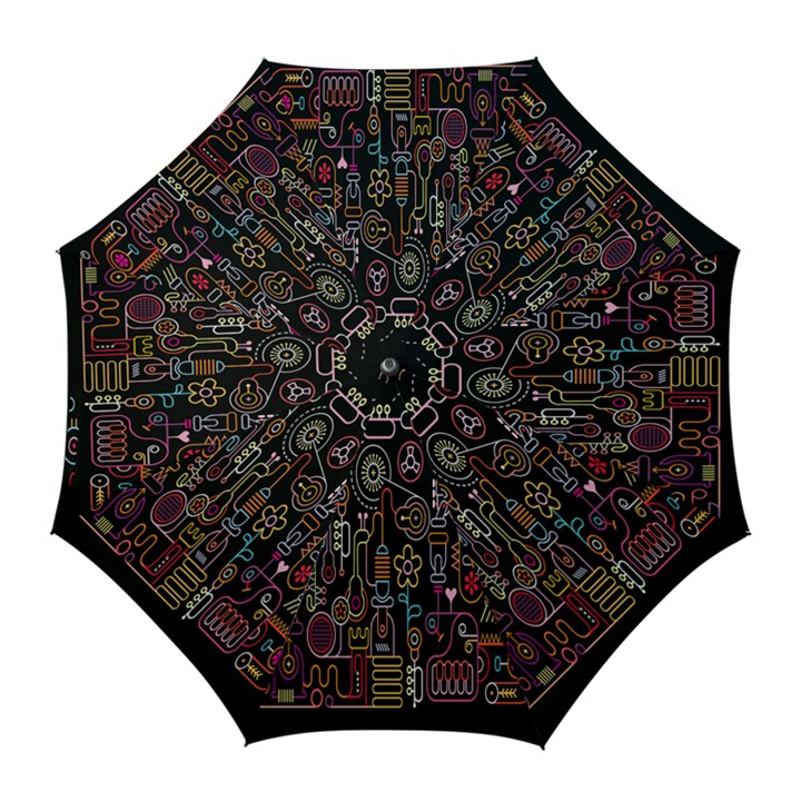 Features Illustration Golf Umbrellas