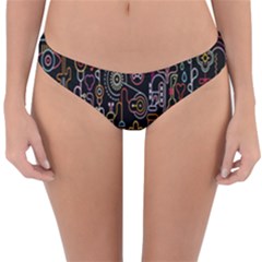 Features Illustration Reversible Hipster Bikini Bottoms