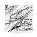 Ink Splatter Texture Square Tapestry (Small) View1