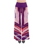 Purple Light Flower Nitz Pants