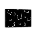 Pit White Black Sign Pattern Mini Canvas 6  x 4  View1