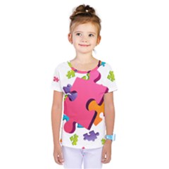 Passel Picture Green Pink Blue Sexy Game Kids  One Piece Tee