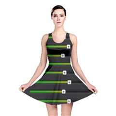 Stock Illustration Rendering Seven Volume Reversible Skater Dress