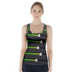 Stock Illustration Rendering Seven Volume Racer Back Sports Top by Mariart