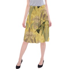 Art Nouveau Midi Beach Skirt by NouveauDesign