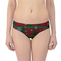 Ugly Christmas Sweater Hipster Bikini Bottoms