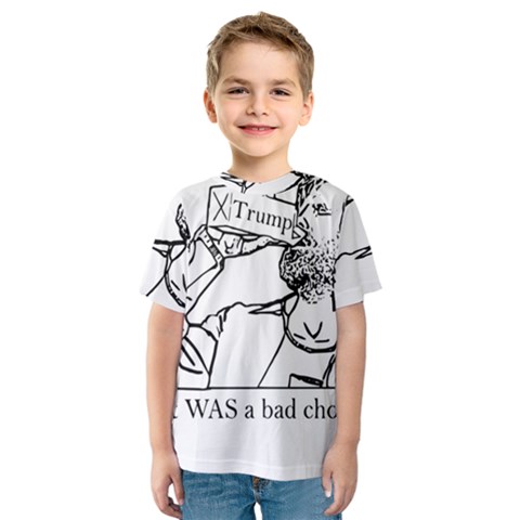 Trump Novelty Design Kids  Sport Mesh Tee by PokeAtTrump