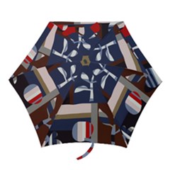 Surface Tree Polka Dots Mini Folding Umbrellas by Mariart