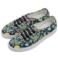 Summer Fruite Orange Lemmon Tomato Women s Classic Low Top Sneakers by Mariart