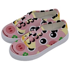 Luck Lucky Pig Pig Lucky Charm Kids  Classic Low Top Sneakers