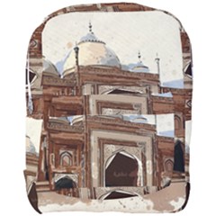 Agra Taj Mahal India Palace Full Print Backpack by Celenk