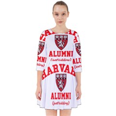 Harvard Alumni Just Kidding Smock Dress by Celenk