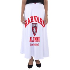 Harvard Alumni Just Kidding Flared Maxi Skirt by Celenk
