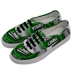 Fresh Taste Fizzy Lime Bottle Cap Men s Classic Low Top Sneakers by Celenk