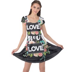 Love Cap Sleeve Dress by NouveauDesign