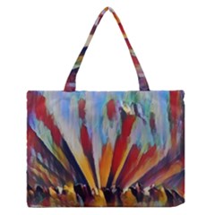 3abstractionism Zipper Medium Tote Bag by NouveauDesign