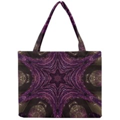 Pink Purple Kaleidoscopic Design Mini Tote Bag by yoursparklingshop