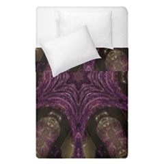 Pink Purple Kaleidoscopic Design Duvet Cover Double Side (single Size) by yoursparklingshop