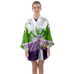 Ufo Long Sleeve Kimono Robe