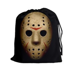 Jason Hockey Goalie Mask Drawstring Pouches (xxl) by Celenk