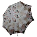 Floral Design White Flowers Photography Hook Handle Umbrellas (Medium) View2