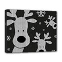 Cute Reindeer  Deluxe Canvas 20  x 16   View1