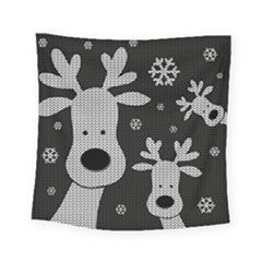 Cute Reindeer  Square Tapestry (Small)