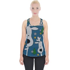 Cute Reindeer  Piece Up Tank Top by Valentinaart