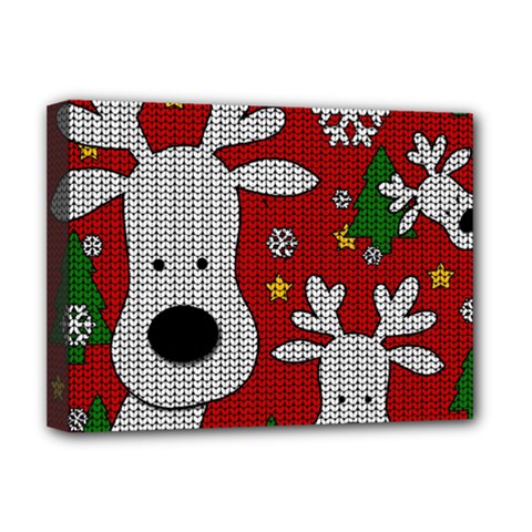 Cute Reindeer  Deluxe Canvas 16  X 12  