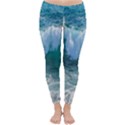 Awesome Wave Ocean Photography Classic Winter Leggings View1
