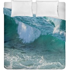 Awesome Wave Ocean Photography Duvet Cover Double Side (king Size) by yoursparklingshop