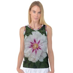 Floral Soft Pink Flower Photography Peony Rose Women s Basketball Tank Top