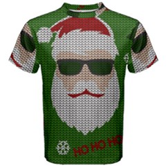 Ugly Christmas Sweater Men s Cotton Tee by Valentinaart