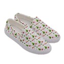 Christmas pattern Women s Canvas Slip Ons View3