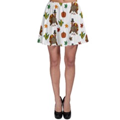 Thanksgiving turkey  Skater Skirt