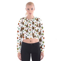 Thanksgiving turkey  Cropped Sweatshirt