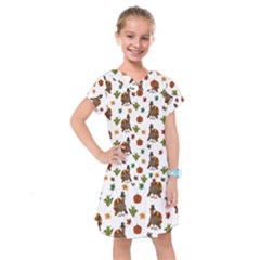 Thanksgiving turkey  Kids  Drop Waist Dress