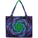 Beautiful Purple & Green Aeonium Arboreum Zwartkop Mini Tote Bag View1