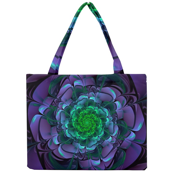 Beautiful Purple & Green Aeonium Arboreum Zwartkop Mini Tote Bag