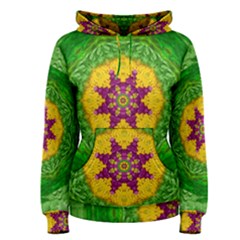 Feathers In The Sunshine Mandala Women s Pullover Hoodie by pepitasart