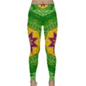 Feathers In The Sunshine Mandala Classic Yoga Leggings View1