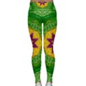 Feathers In The Sunshine Mandala Classic Yoga Leggings View2