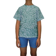 Design Art Wesley Fontes Kids  Short Sleeve Swimwear by wesleystores