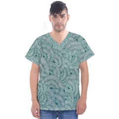 Design Art Wesley Fontes Men s V-Neck Scrub Top