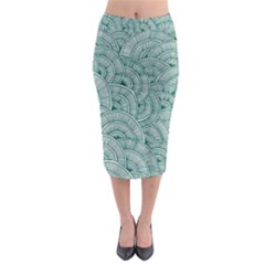 Design Art Wesley Fontes Midi Pencil Skirt by wesleystores