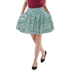 Design Art Wesley Fontes A-line Pocket Skirt by wesleystores