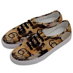 Vintage Cinema Men s Classic Low Top Sneakers by Valentinaart