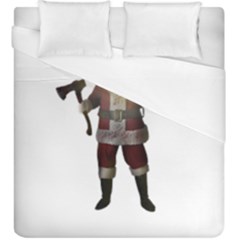 Santa Killer Duvet Cover (king Size) by Valentinaart